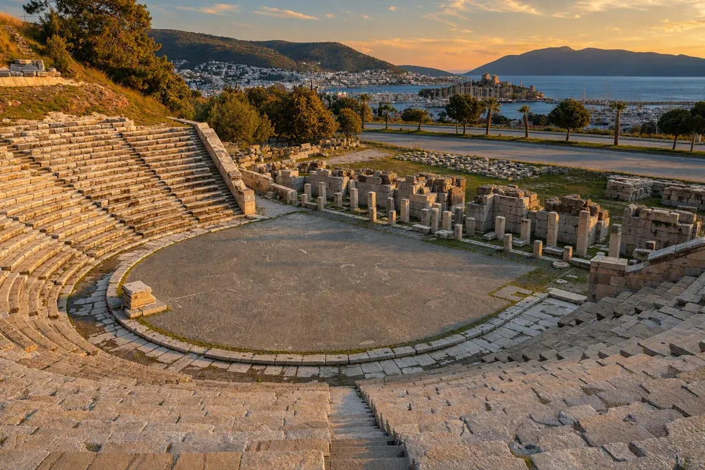 Bodrum Antik Tiyatrosu projesinden görsel