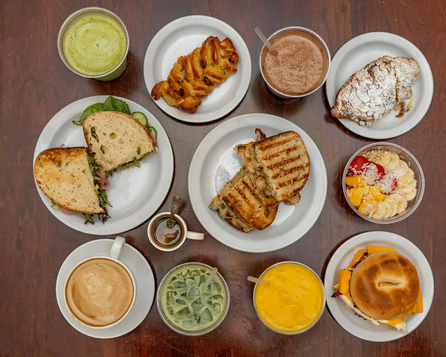 Pluto Organic Café projesinden görsel